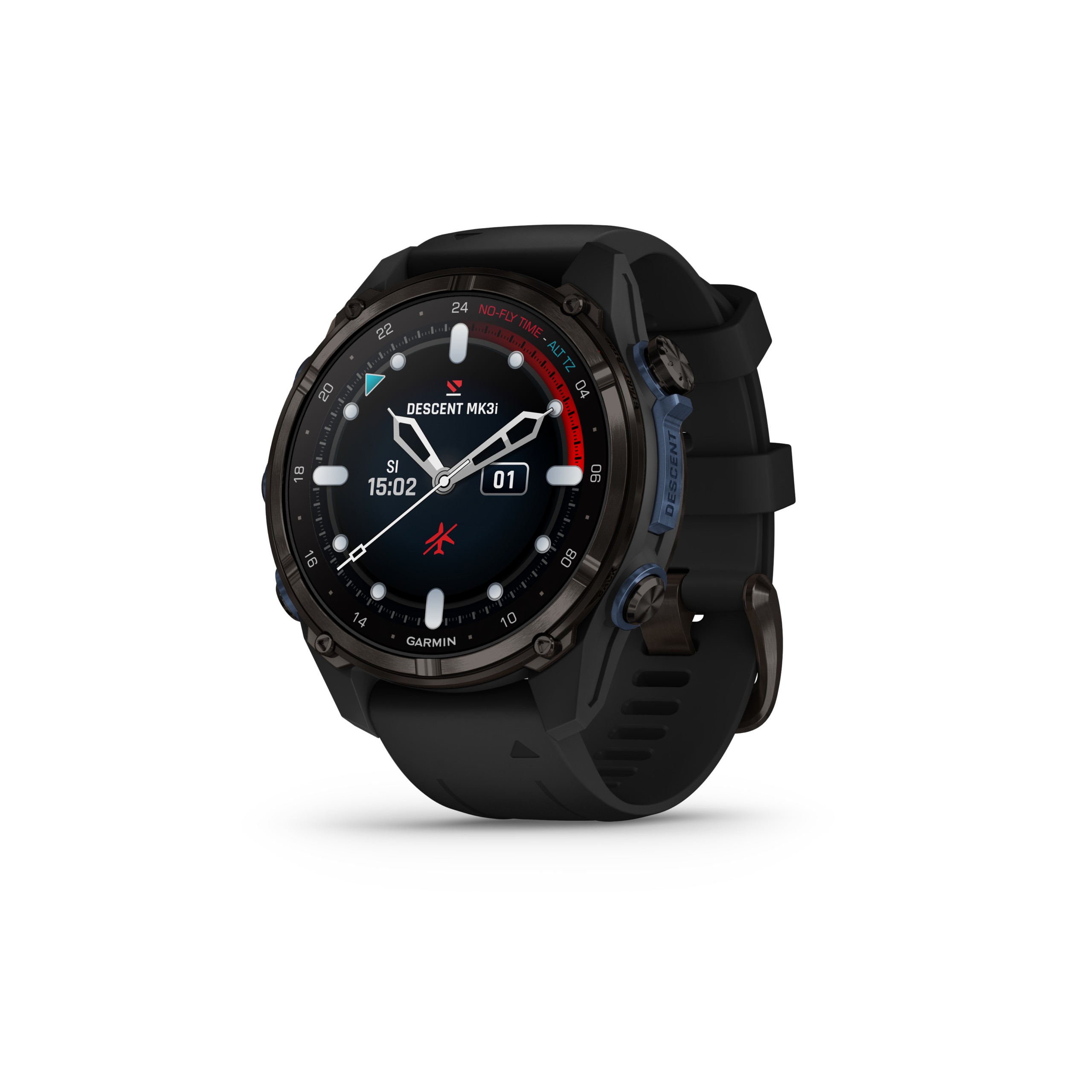 Garmin Descent Mk3i Ti Sort 43mm
