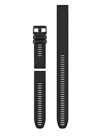 Garmin Quickfit 26 Dykkerurrem  Sort Silikone  Dykkersæt Med   Dele