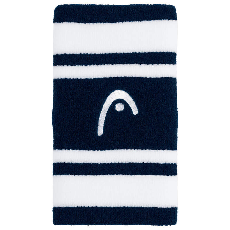 Head Wristband Striped   Quot   Navy White