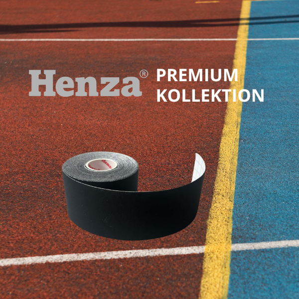Henza Premium Kinesiologi Tape Sort 5m 5cm