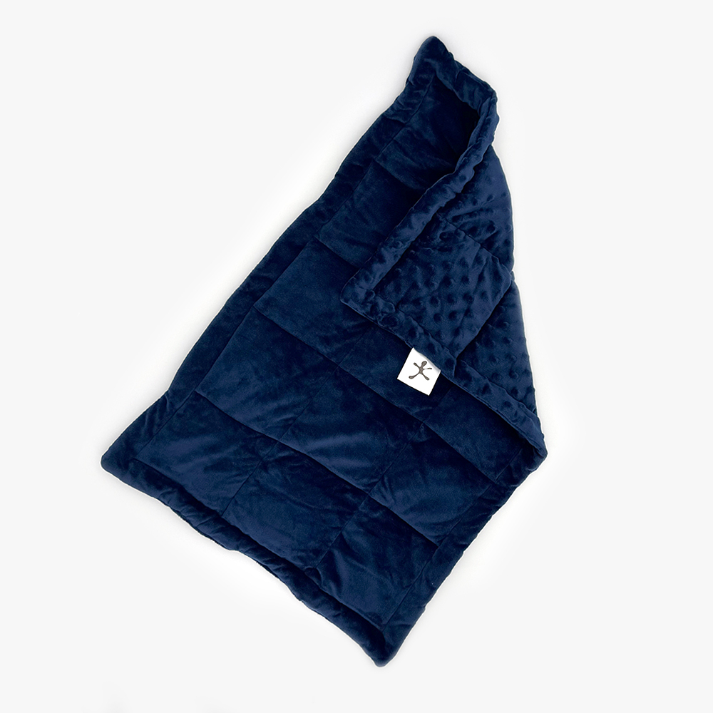 Lap Pad Vægttæppe Til Sansestimulering Blå