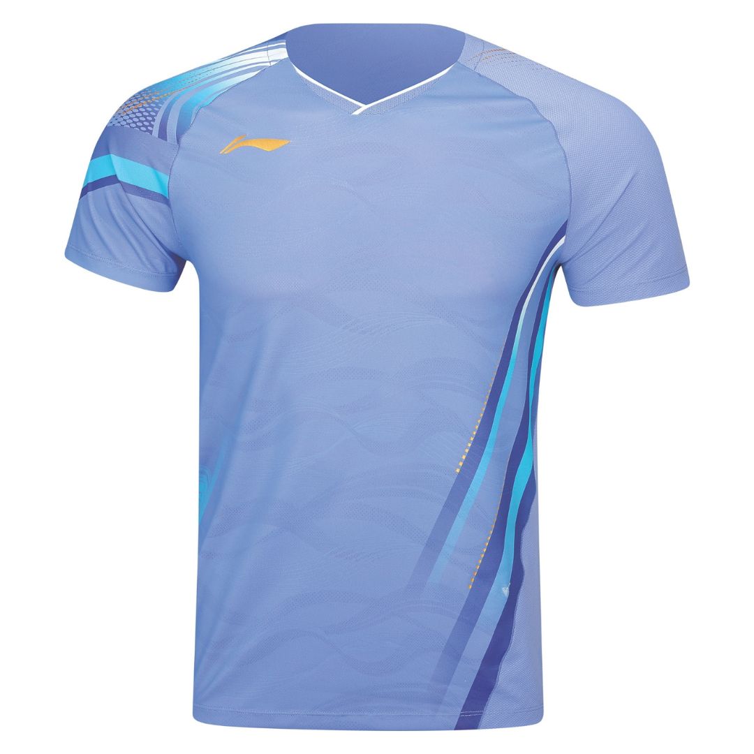 Li-ning Aayv165-  Side Effect  -shirt Light Blue