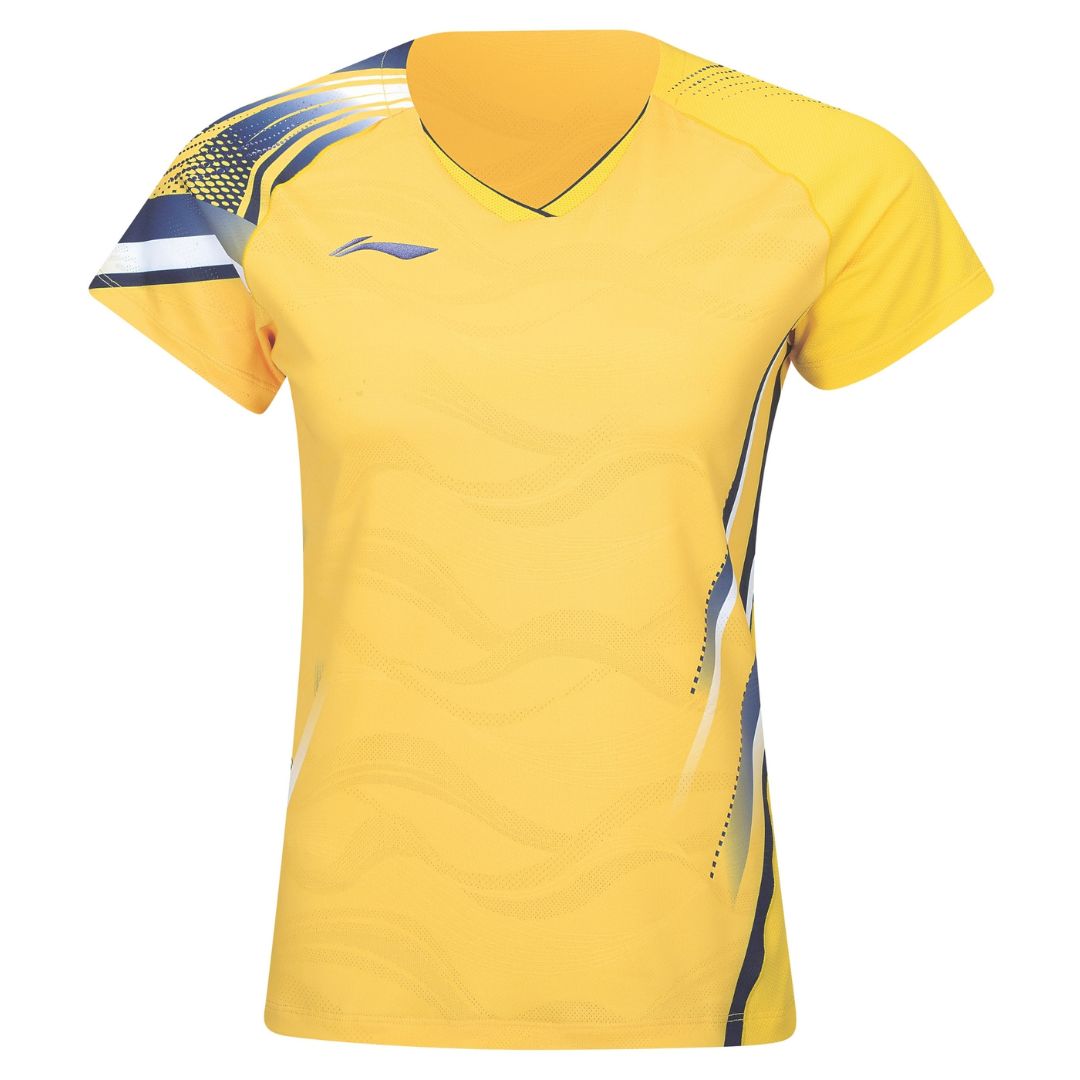 Li-ning Aayv146-  Side Effect Women  -shirt Yellow