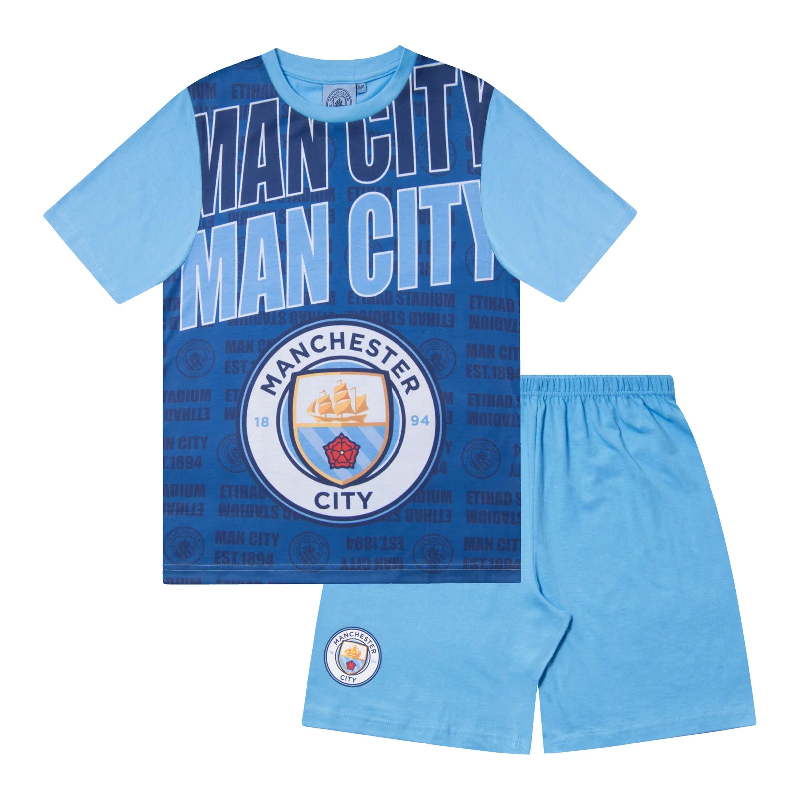 Manchester City Kort Pyjamas - år