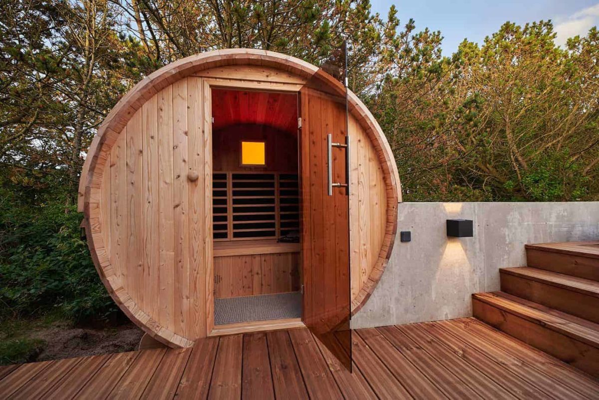 Maxxwell Narvik Udendørs Ir Sauna   -  Personer