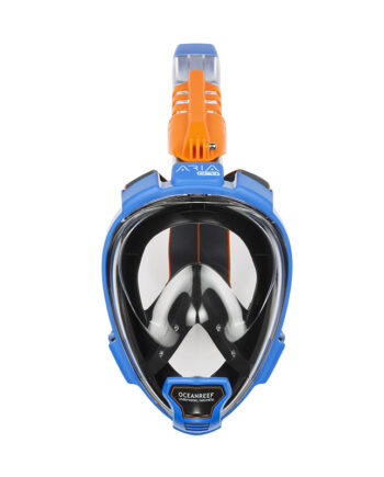 Oceanreef Fullface Maske Aria Qr  Blå