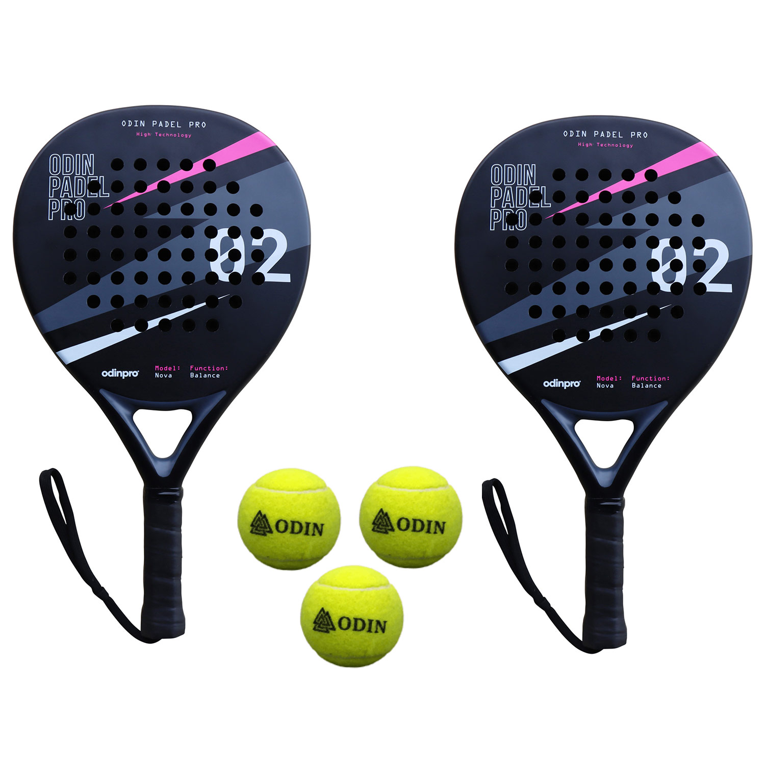 Odin Padel Pakketilbud  Odin Padel Nova Balance   Odin Padel Bolde   Stk
