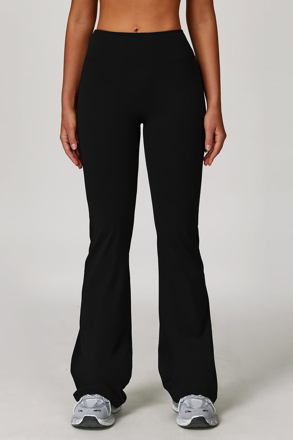 Pureline Flare Tights Black Small Black