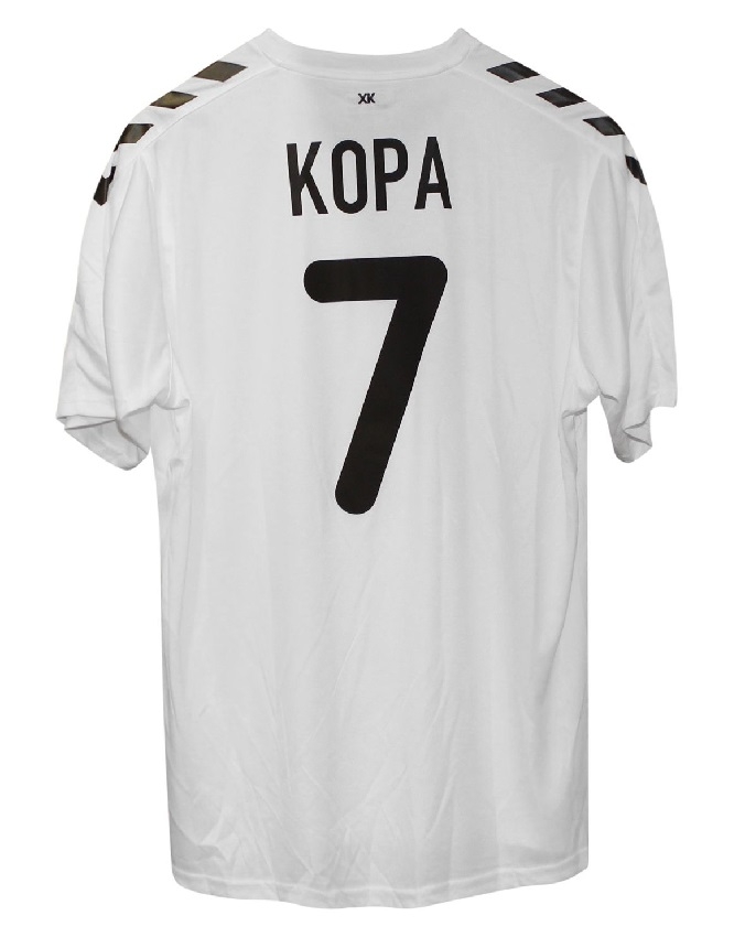 Rm Retro Tee White-black Kopa  -
