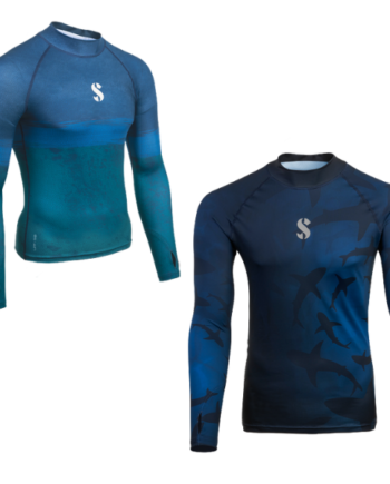 Scubapro  -flex Rash Guards Upf-50 Langærmet  Mænd