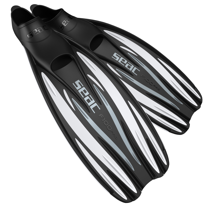 Seac Finner Fuldfod -100 Pro Hvid