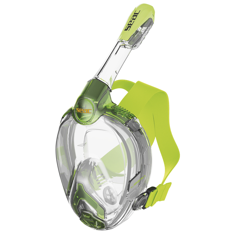 Seac Fullface Maske Libera Junior Lime Traspar Lime