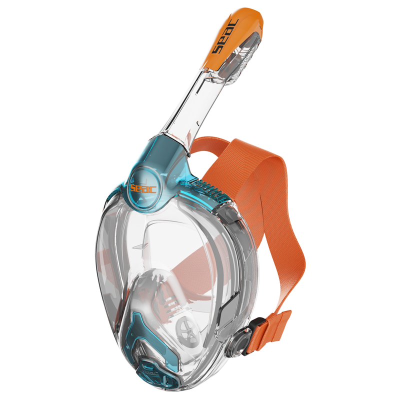 Seac Fullface Maske Libera Junior Acquamarine Orange