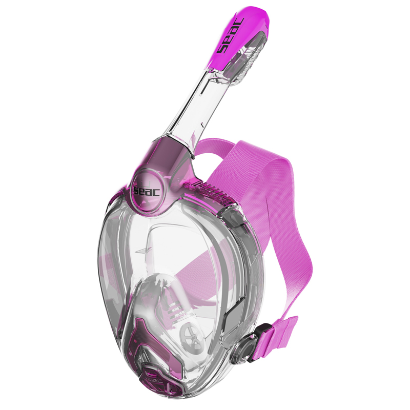 Seac Fullface Maske Libera Junior Pink Transparent Pink