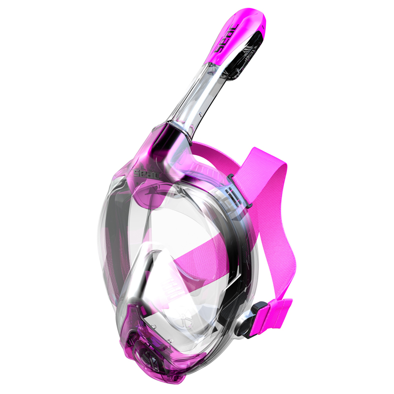 Seac Fullface Maske Libera Xs Transparent Pink