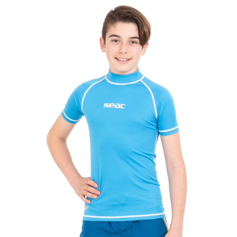 Seac Rash Guard -sun Barn Kortærmet Blå
