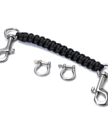 Snor Med Dobbelt Karabinhage  30cm