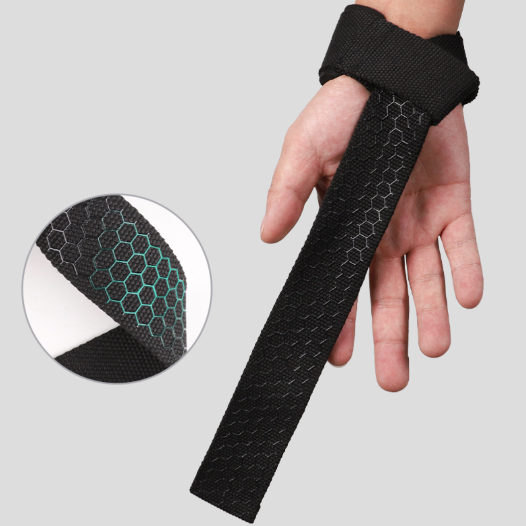 Straps Til Styrketræning Pro Model Sort Nordic Strength