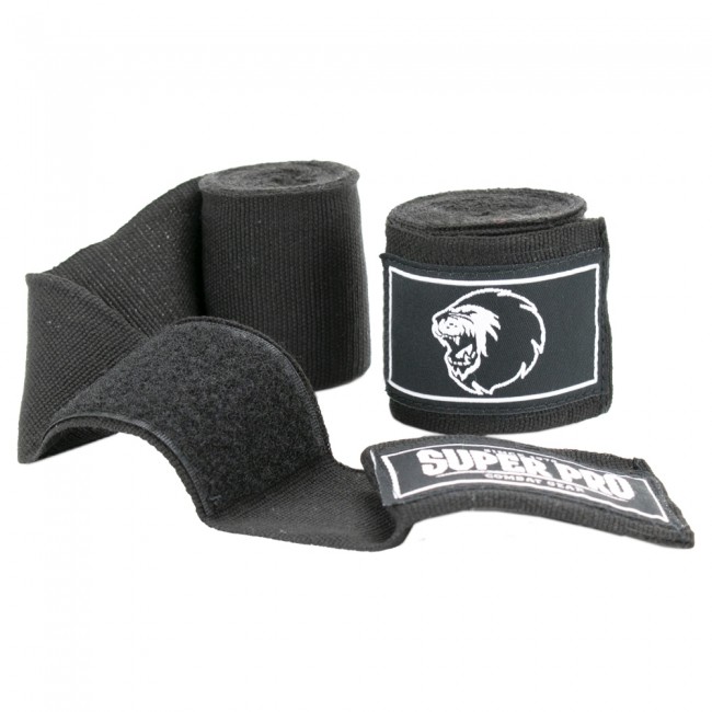 Super Pro  Handwrap 250 Cm   Sort