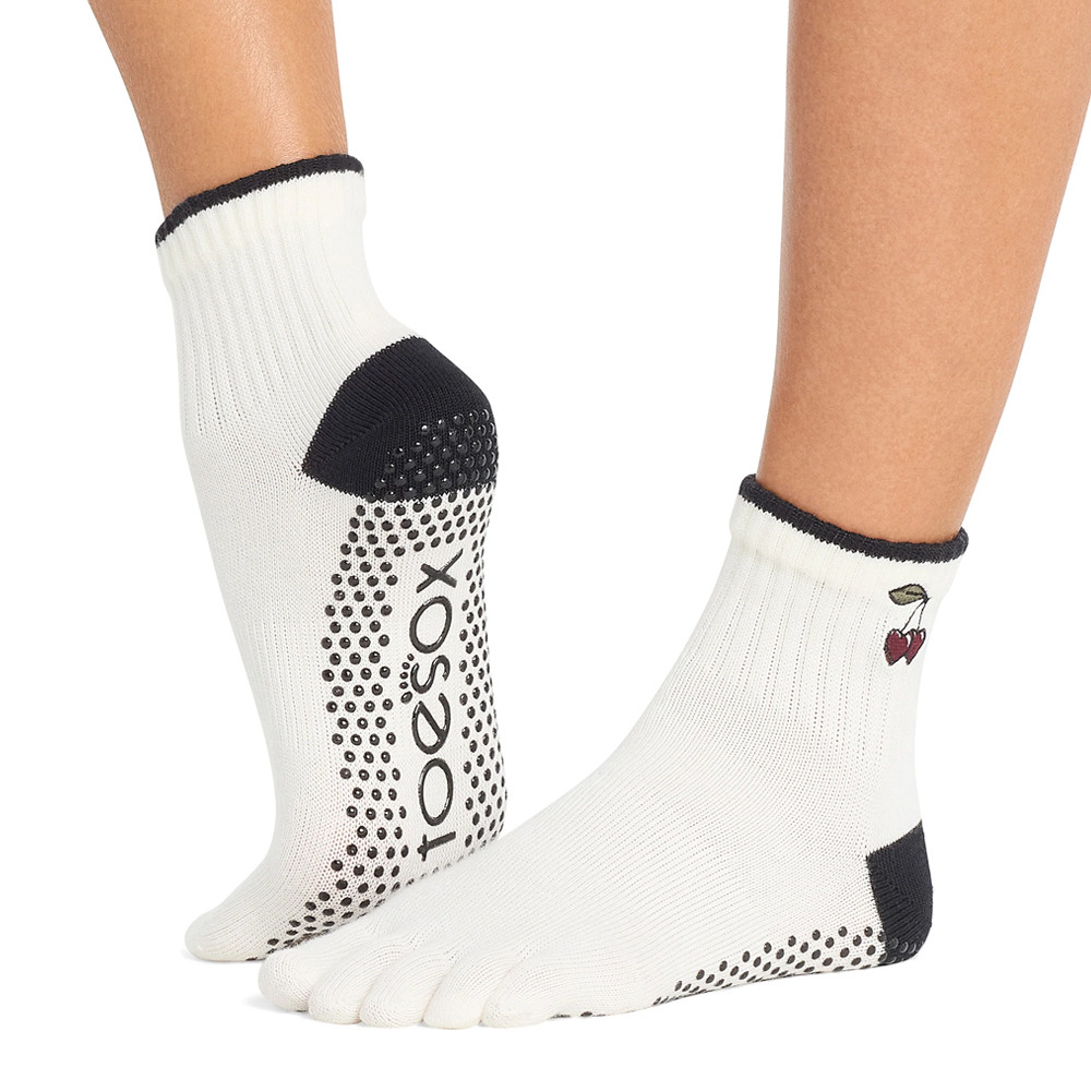 Toesox Full Toe Melody Grip  Ivory -