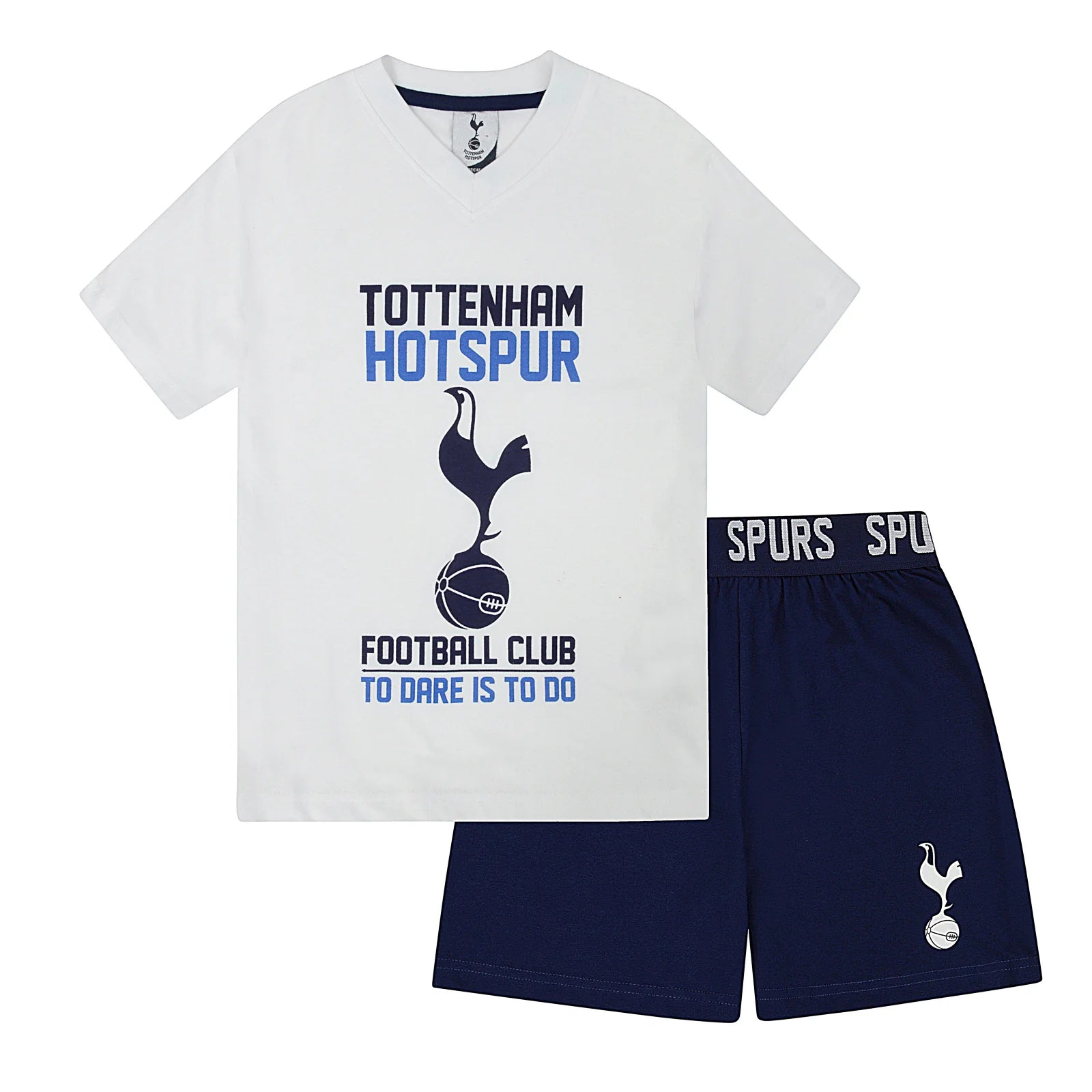 Tottenham Pyjasmas Kort Sæt - år