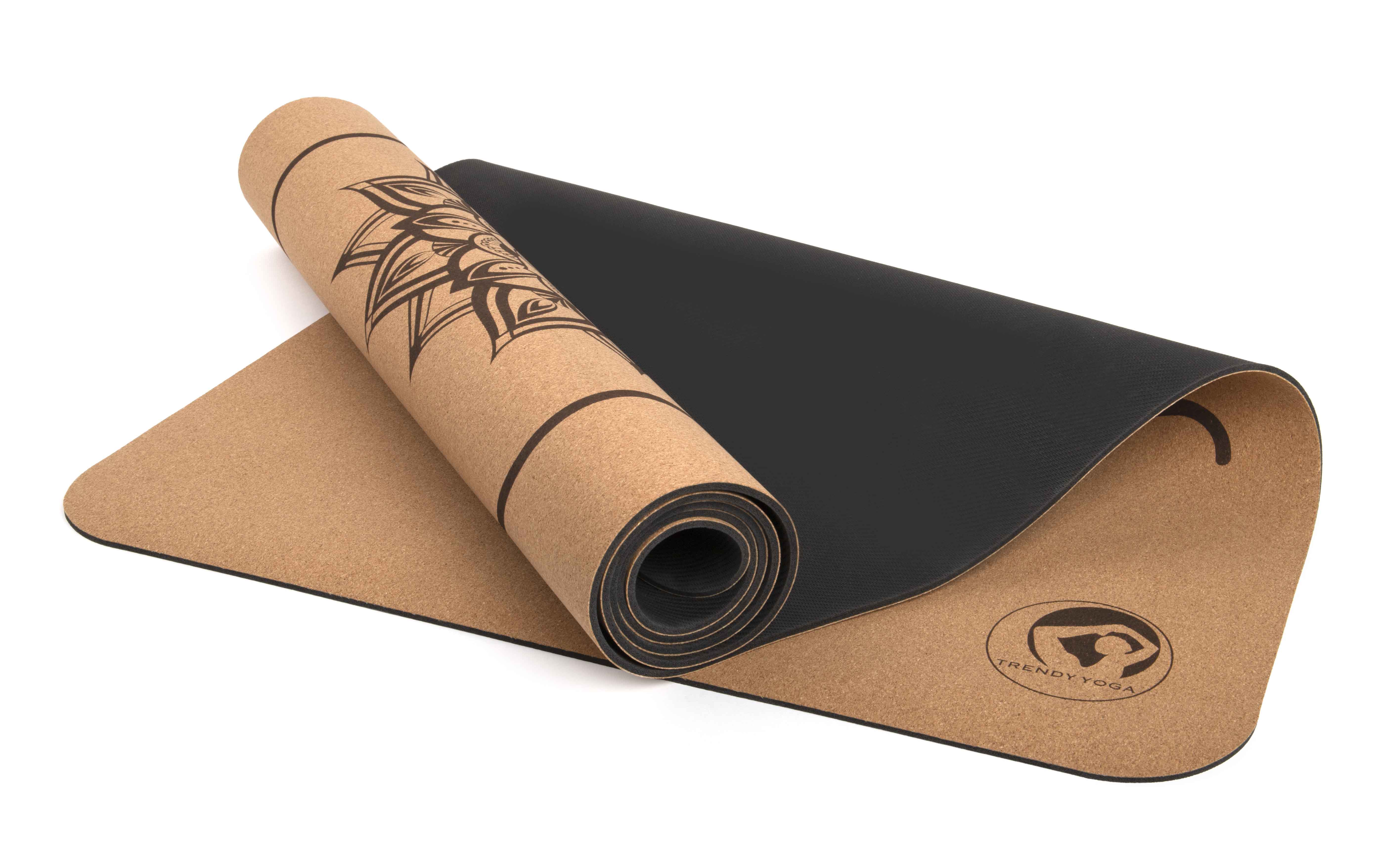 Trendy  Yogamat Cork Cortica Rubber Gummi