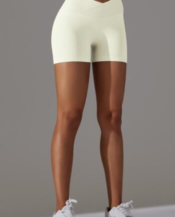 Zencurve   Shaped Shorts Ivory Small   Ivory