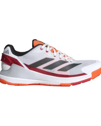 Adidas Crazyquick Ls Men Padelsko  Cloud White Core Black Lucid Orange  46