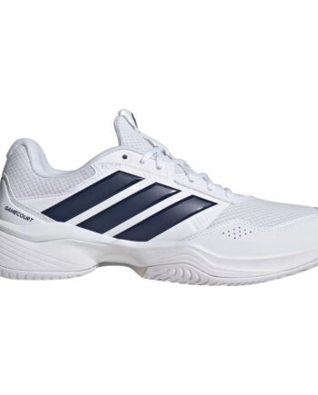 Adidas Gamecourt   Men  Cloud White Dark Blue Core Black  41