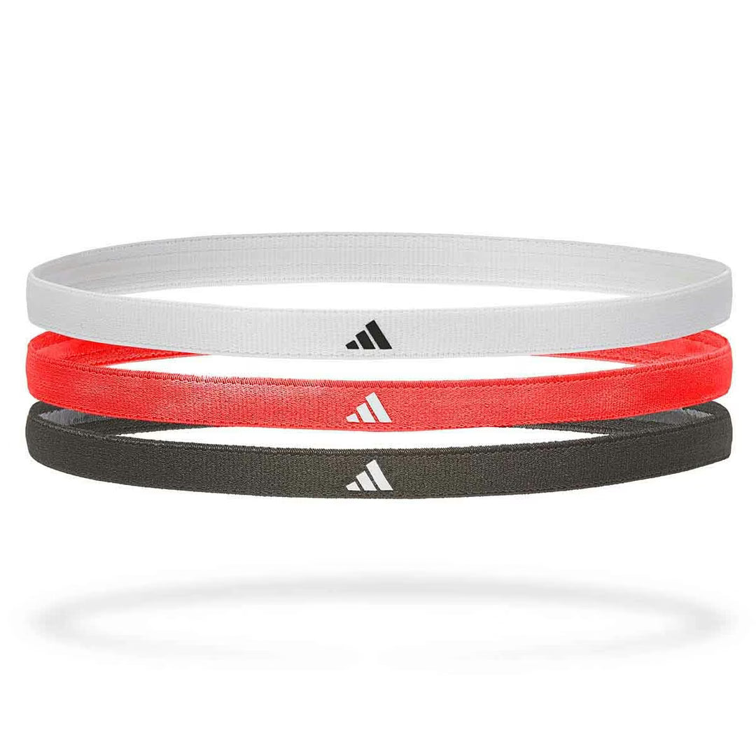 Adidas Hairbands -pak Black White Solar Red