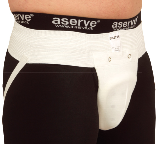 Aserve Skridtbeskytter  Inkl  Kop  Large