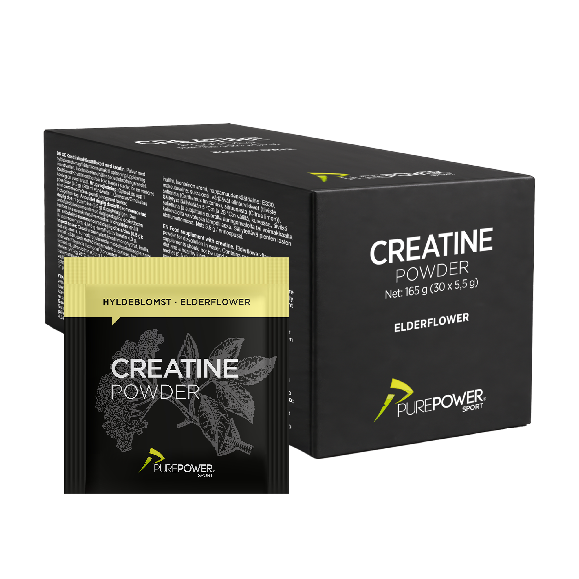 Creatine Sticks Hyldeblomst 30