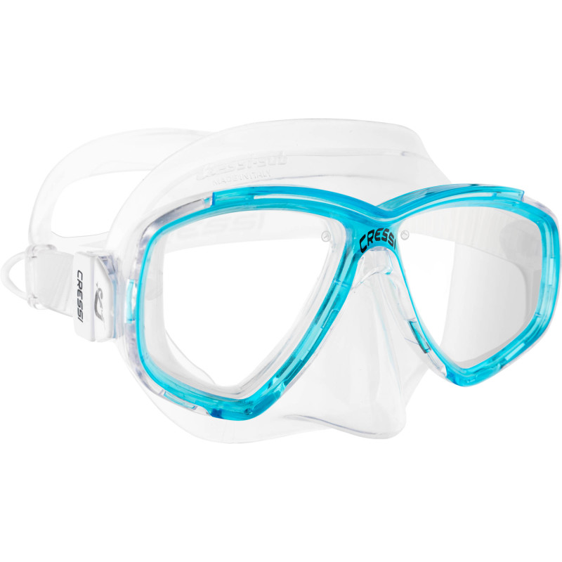 Cressi Perla Dykkermaske Klar Aquamarine