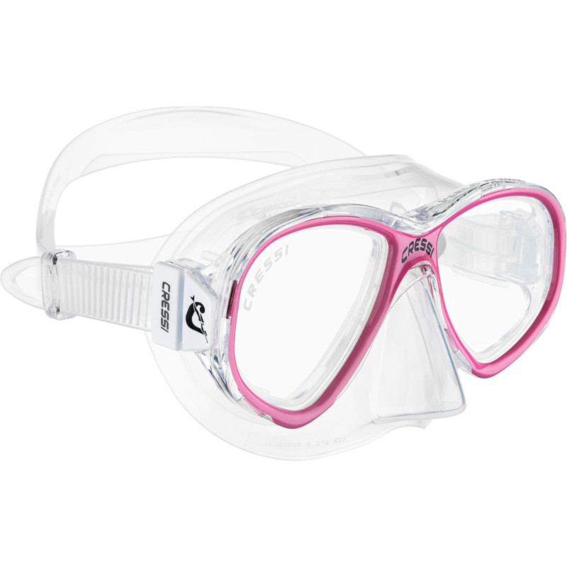 Cressi Perla Junior Dykkermaske Klar Pink