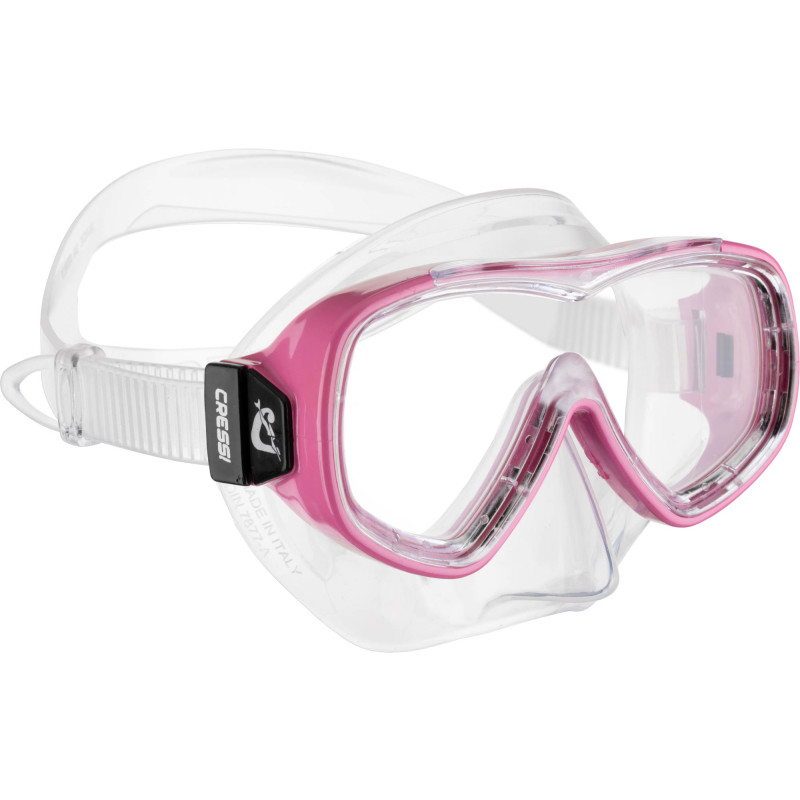 Cressi Piumetta Kid Dykkermaske Klar Pink