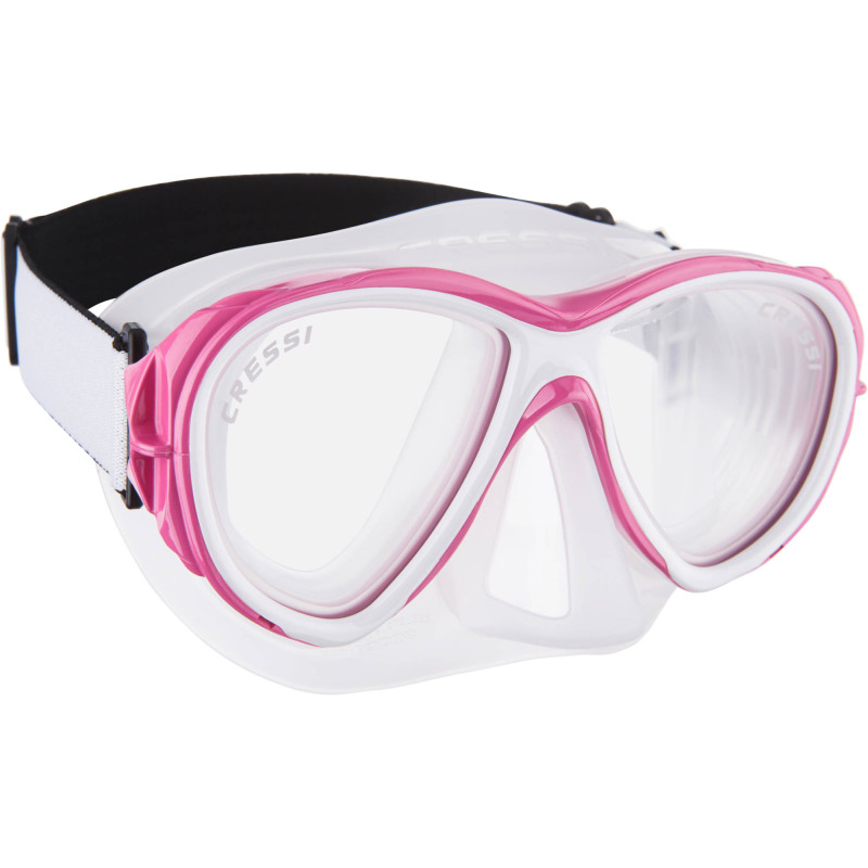 Cressi Samoa Dykkermaske Klar Pink