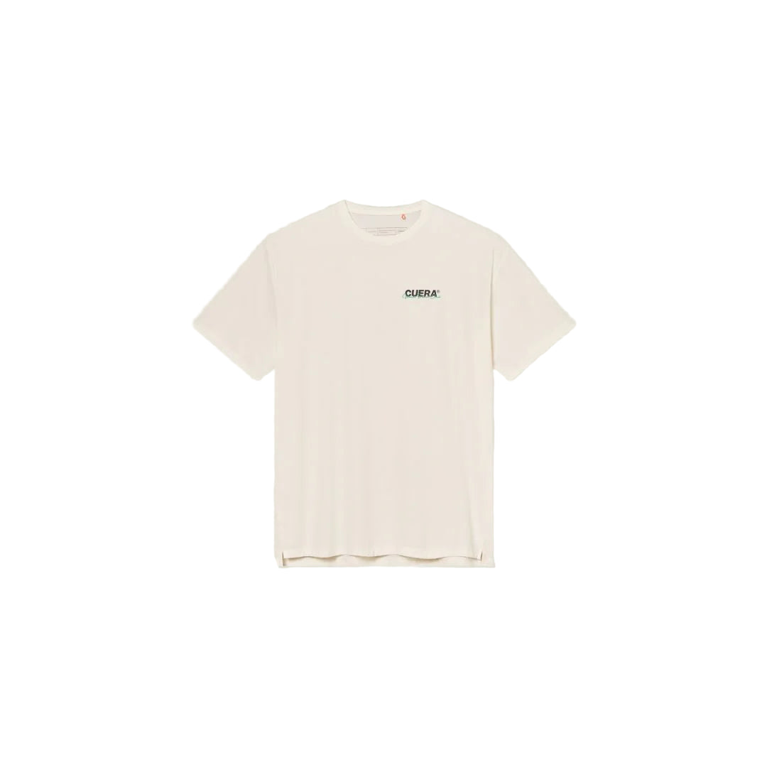 Cuera Active Light Weight -shirt Off White Navy Green