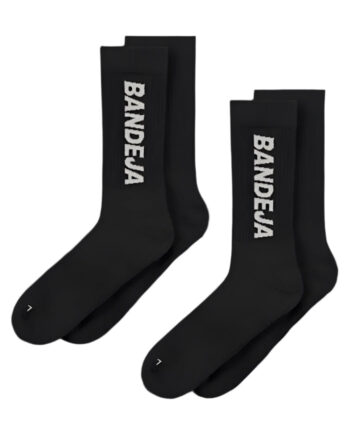 Cuera Bandeja Padel Strømper   -pak  Sort Sand  36-40
