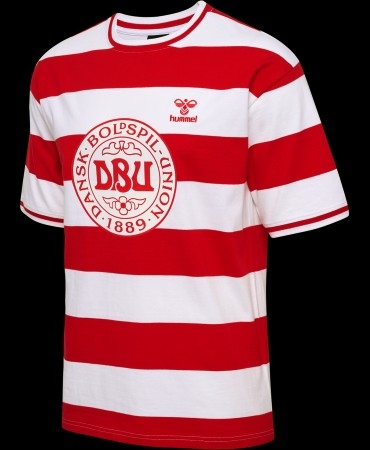 Denmark Fan -shirt Euro 2024 Mens-