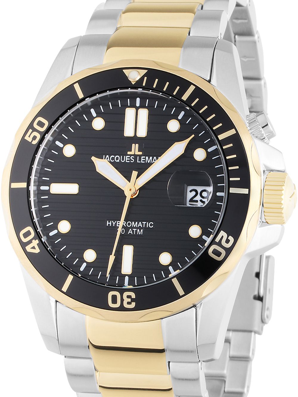 Jacques Lemans -2170l Herreur Hybromatic Diver