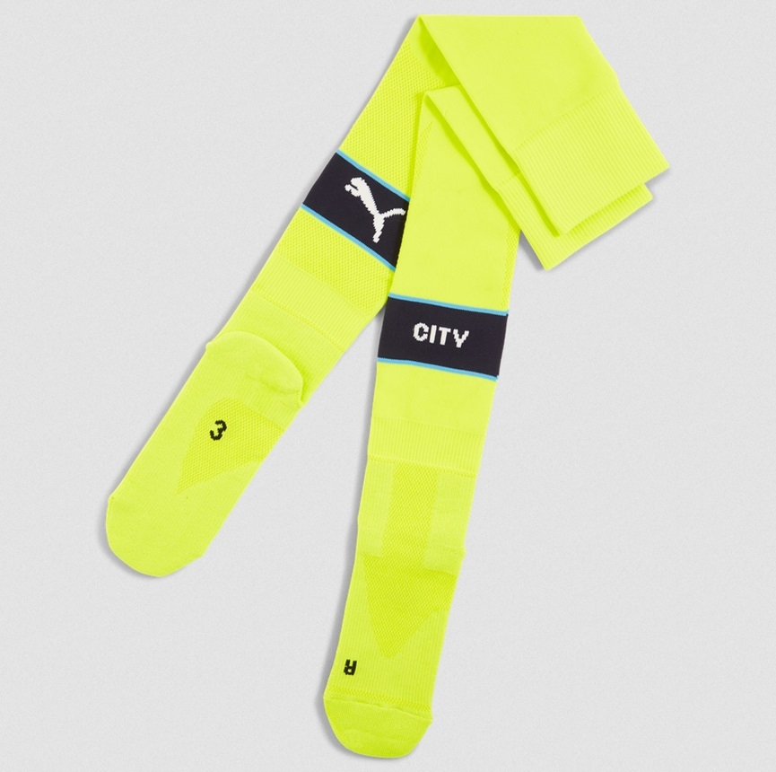 Manchester City Away Socks 2024 25 Unisex- - 35-38