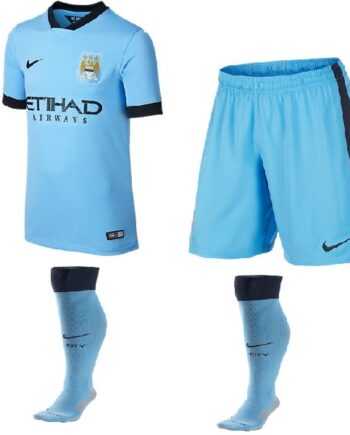 Manchester City Home Shorts 2014 15-