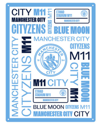 Manchester City Skilt