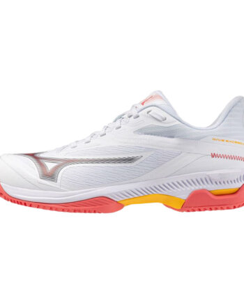 Mizuno Wave Exceed Court Cc      White Calypso Coral Citrus  41