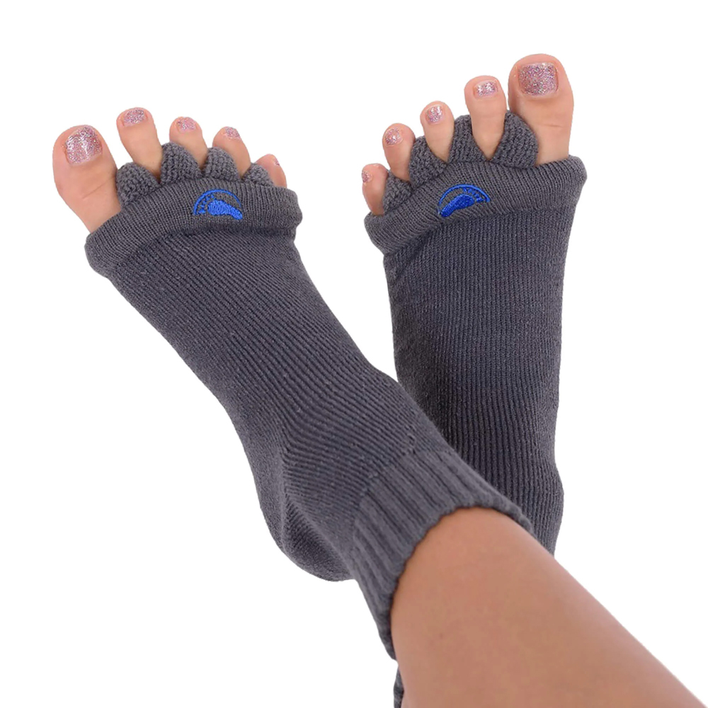 My-happy Feet Sok  Mørk Grå Small