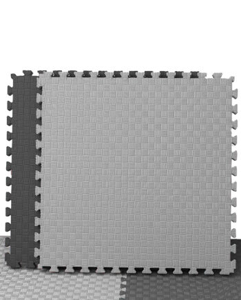 Odin Floor Guards Fitnessgulv 1000x1000x20 Mm Grå Sort