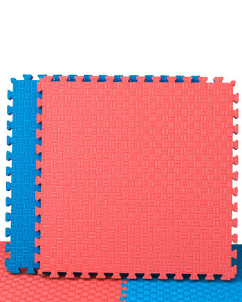 Odin Floor Guards Fitnessgulv 1000x1000x25 Mm Rød Blå