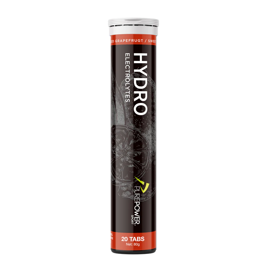 Purepower Hydrotabs Elektrolytter Sød Grape Smag Rør Med 20 Tabletter