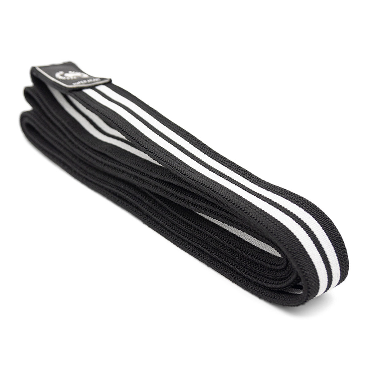 Strength Band   Bomuld Elastan Ekstra Hård Og Sort  20-31 Kg Styrke   Af