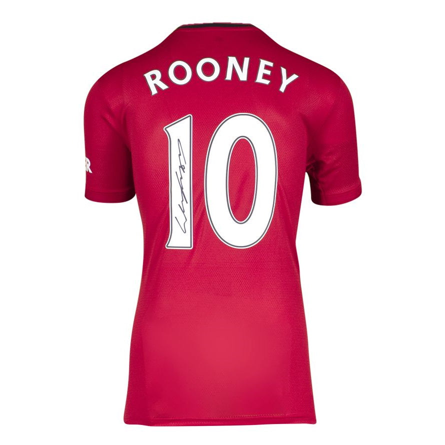 Wayne Rooney Autograferet Manchester United Trøje 2019 20